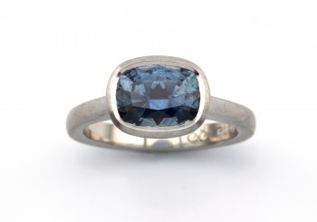 Fancy Montana Sapphire Ring