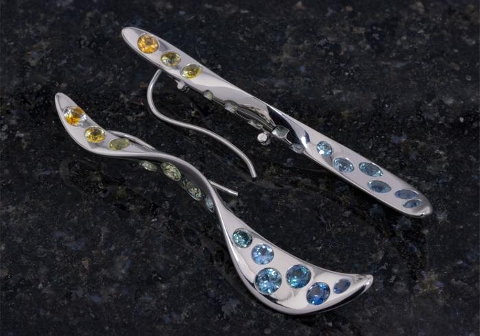 Montana Sapphire Earrings