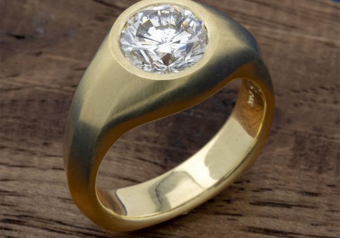 Diamond Signet Ring