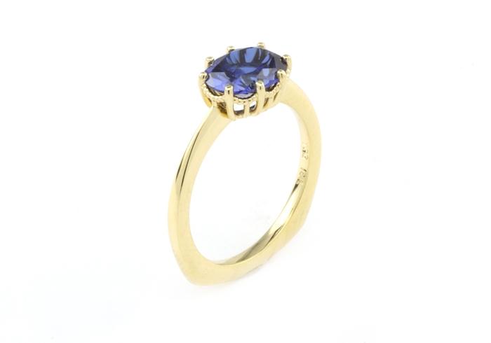 Sapphire Engagement Ring
