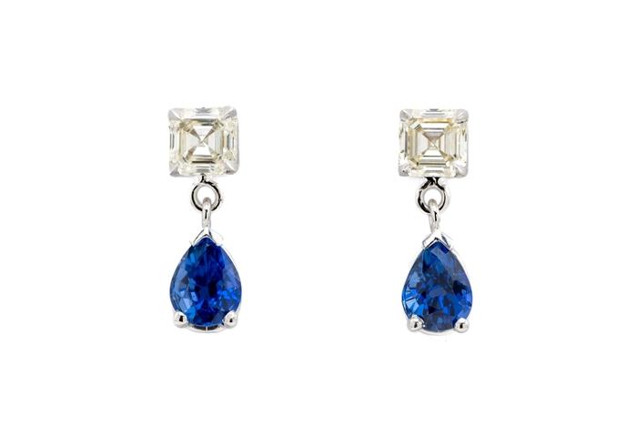 Pear Yogo Earrings
