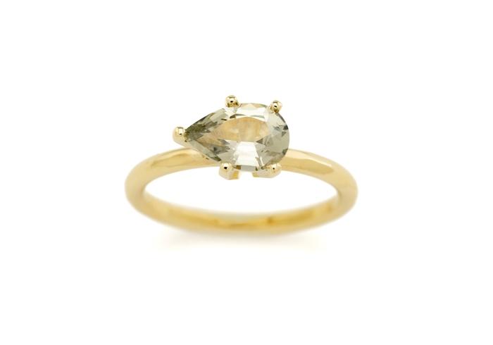 Montana Sapphire Solitaire