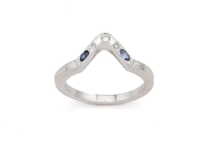 Custom Yogo Sapphire shadow band
