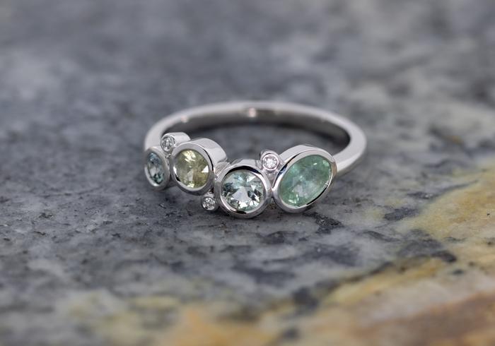 MT Sapphire Bezel Ring