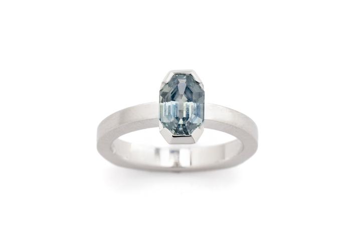 Montana Sapphire Solitaire