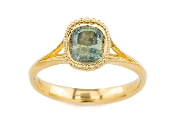 MT Sapphire Custom Solitaire