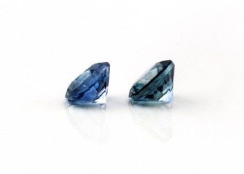 Fancy MT Sapphire Pair, .86ct