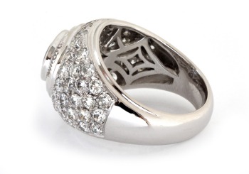 14K Yogo Sapphire and Diamond Ring 14K Yogo Sapphire and Diamond Ring