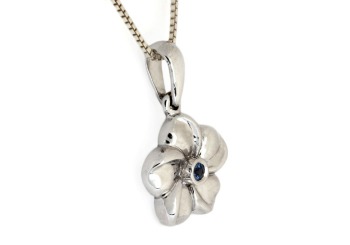 14K Montana Yogo Sapphire Pendant 14K Montana Yogo Sapphire Pendant