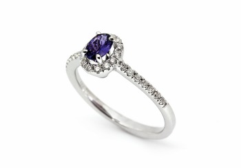 14K Yogo Sapphire Ring 14K Yogo Sapphire Ring
