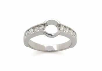 14K Diamond Semi-Mount Bridal Set 14K Diamond Semi-Mount Bridal Set