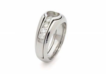 14K Diamond Semi-Mount Bridal Set 14K Diamond Semi-Mount Bridal Set