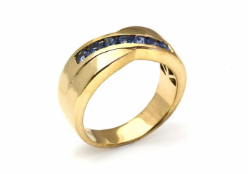 14K Montana Yogo Sapphire Ring 14K Montana Yogo Sapphire Ring
