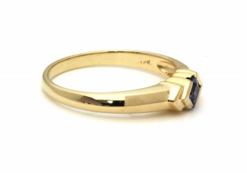 14K Yogo Sapphire Ring 14K Yogo Sapphire Ring