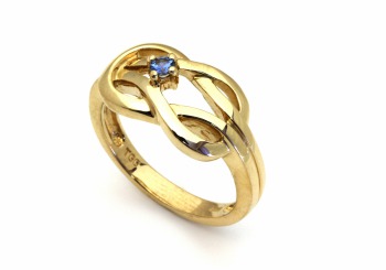14K Yogo Sapphire Ring 14K Yogo Sapphire Ring