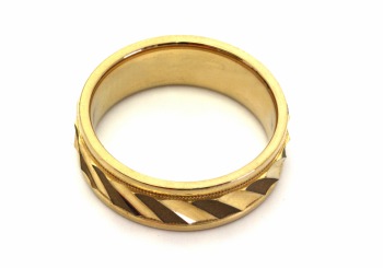Men's 14K Wedding Band Men's 14K Wedding Band