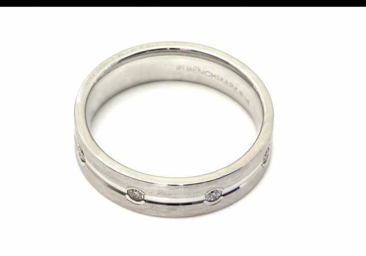 Men's 14K Diamond Band