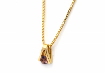 14K Montana Sapphire Pendant 14K Montana Sapphire Pendant
