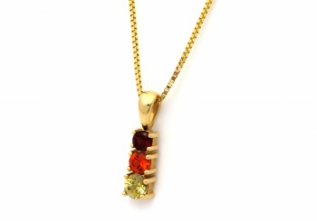 14K Montana Sapphire Pendant 14K Montana Sapphire Pendant