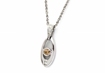 14K Diamond Pendant 14K Diamond Pendant
