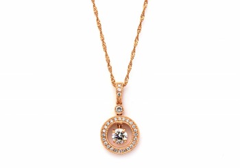 14K Diamond Pendant