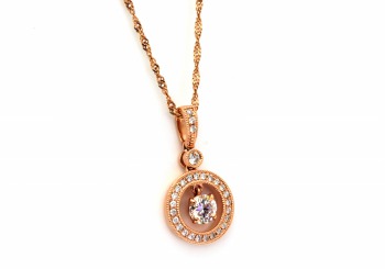 14K Diamond Pendant 14K Diamond Pendant
