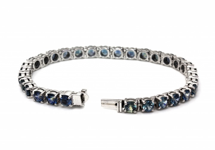 14K Montana Sapphire Bracelet