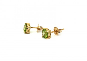 14K Peridot Earrings 14K Peridot Earrings