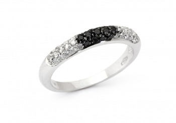 18K Black Diamond Band 18K Black Diamond Band
