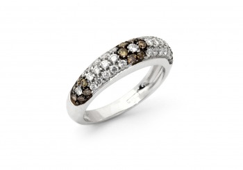 18K Brown Diamond Band 18K Brown Diamond Band