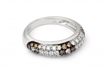 18K Brown Diamond Band 18K Brown Diamond Band