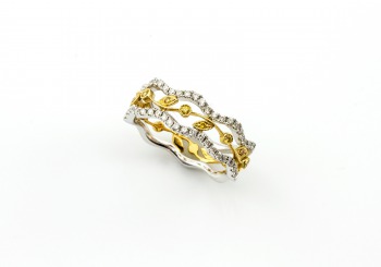 18K Diamond Band 18K Diamond Band
