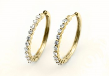 14K Diamond Earrings 14K Diamond Earrings