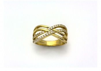 14K Diamond Ring