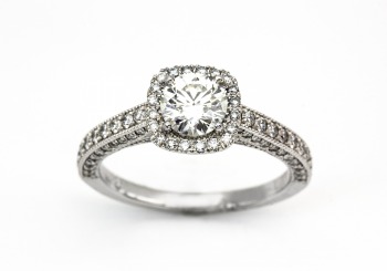 14K Diamond Ring