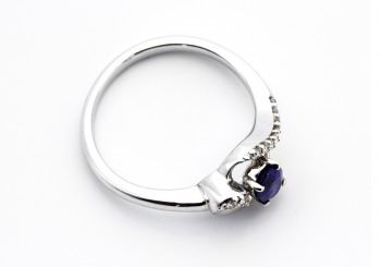 14K Sapphire and Diamond Ring 14K Sapphire and Diamond Ring