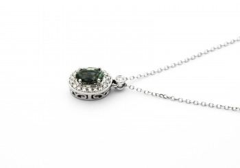 14K Fancy Sapphire Pendant 14K Fancy Sapphire and Diamond Pendant 14K Fancy Sapphire Pendant 14K Fancy Sapphire and Diamond Pendant