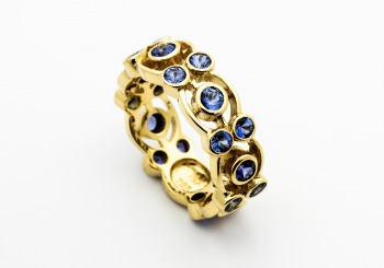 14K Yogo Sapphire Ring 14K Yogo Sapphire Ring
