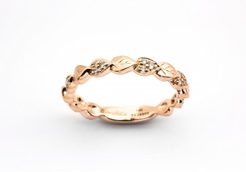 14K Diamond Band