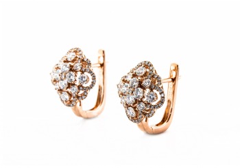 14K Diamond Earrings 14K Diamond Earrings