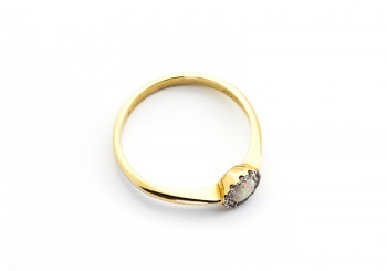 14K Opal and Diamond Ring 14K Opal and Diamond Ring