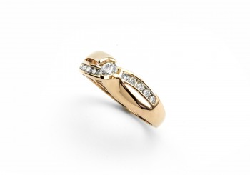 14K Rose Gold Diamond Ring 14K Rose Gold Diamond Ring