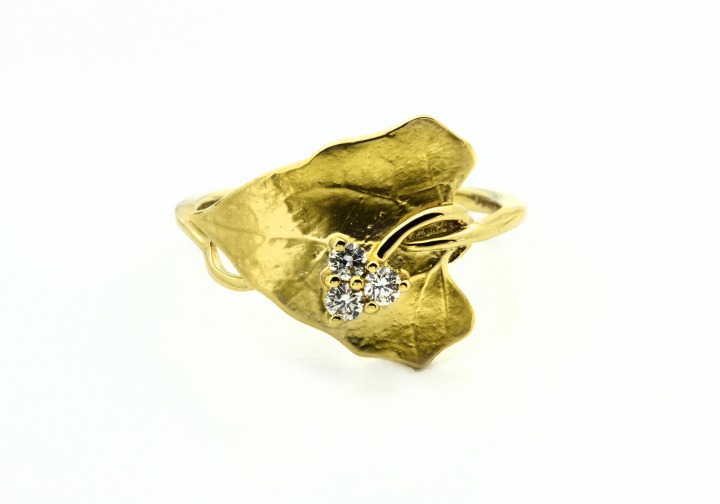 14K Diamond Ring