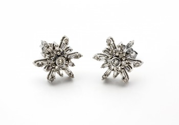14K Diamond Earrings