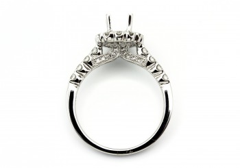 14K Diamond Semi-Mount 14K Diamond Semi-Mount