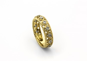 14K Diamond Band 14K Diamond Band
