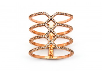 14K Diamond Ring