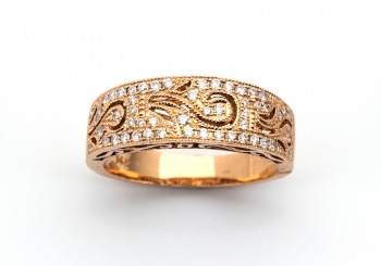 14K Diamond Ring