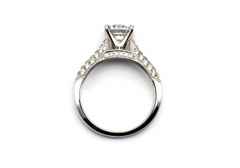 14K Diamond Semi-Mount 14K Diamond Semi-Mount