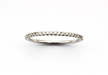 14K Montana Yogo Sapphire and Diamond Band14K Diamond Band